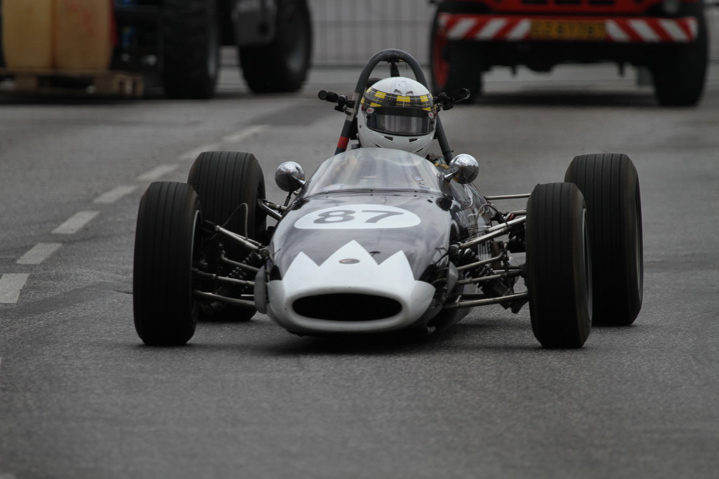 Også en flot formelracer. Det er en Brabham. Ja – det team som selveste Bernie i mange år ejede.
(Foto: Motorsporten.dk)